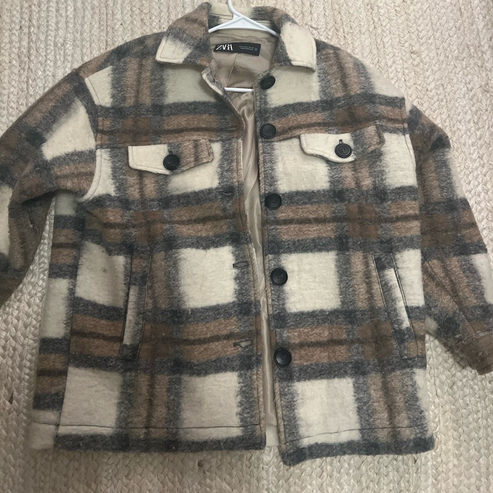 Zara knit quilted jacket!